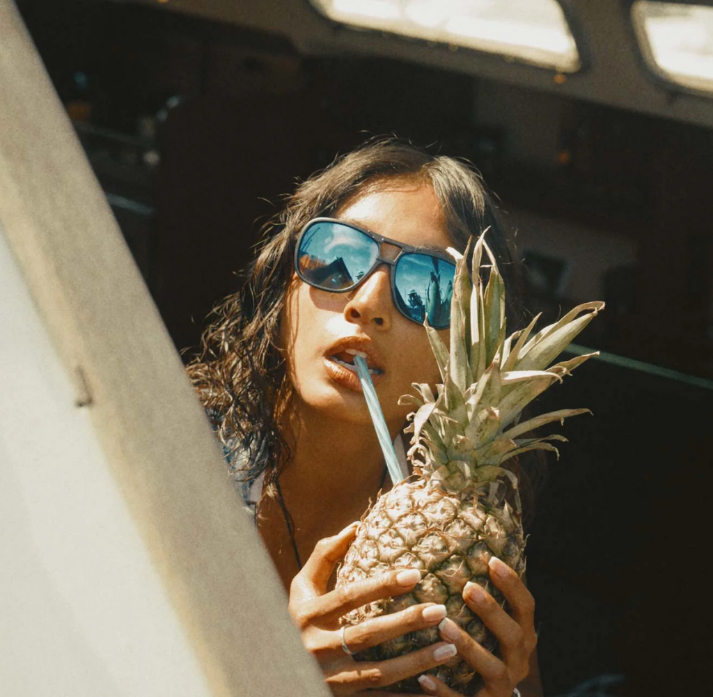 Leggero Regular - Charcoal and Polarized Blue Mirror