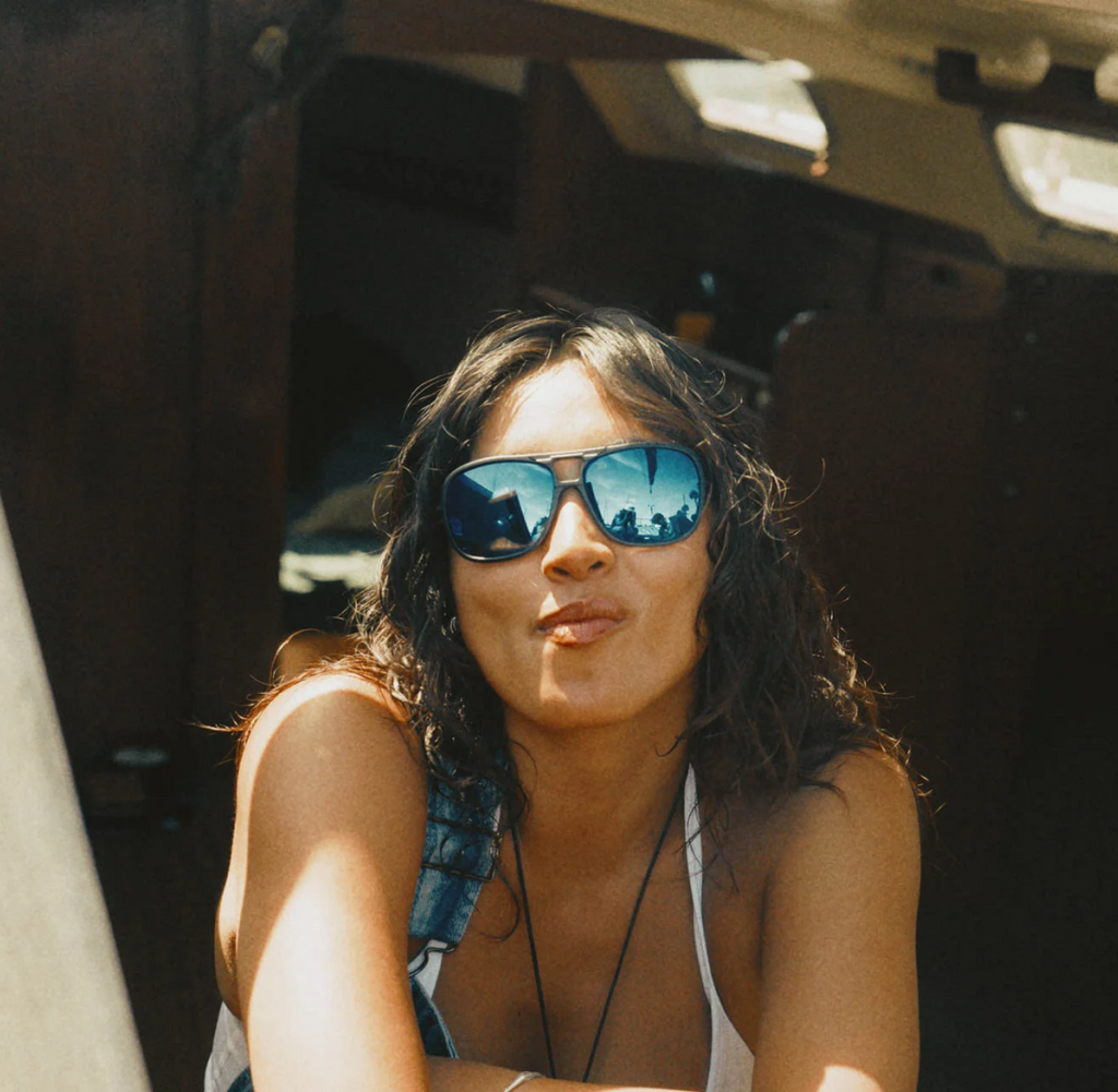 Leggero Regular - Charcoal and Polarized Blue Mirror