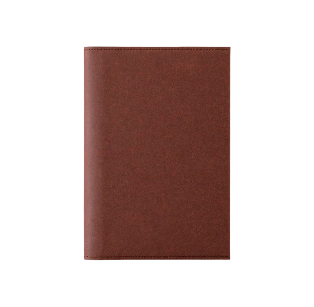 Midori Notebook Hard Cover A5 Paper - Brown