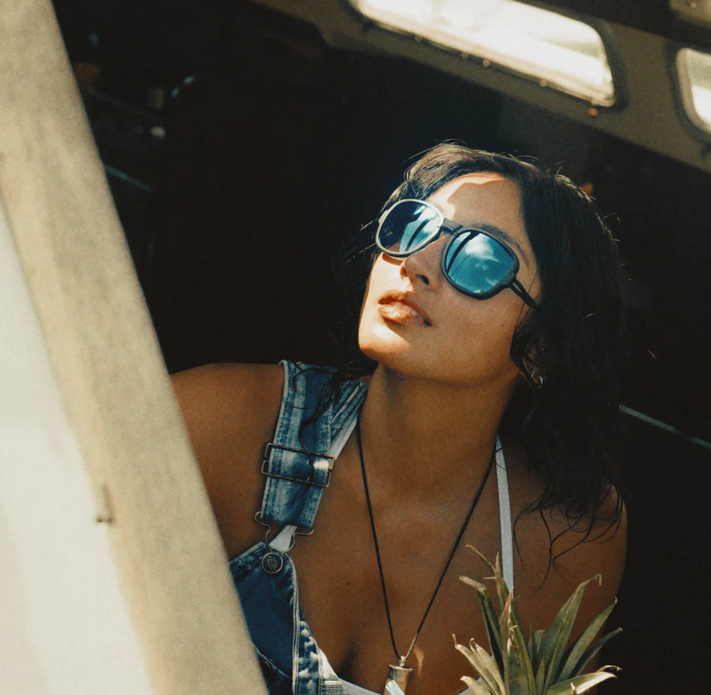 Teton Regular - Charcoal and Polarized Blue Mirror