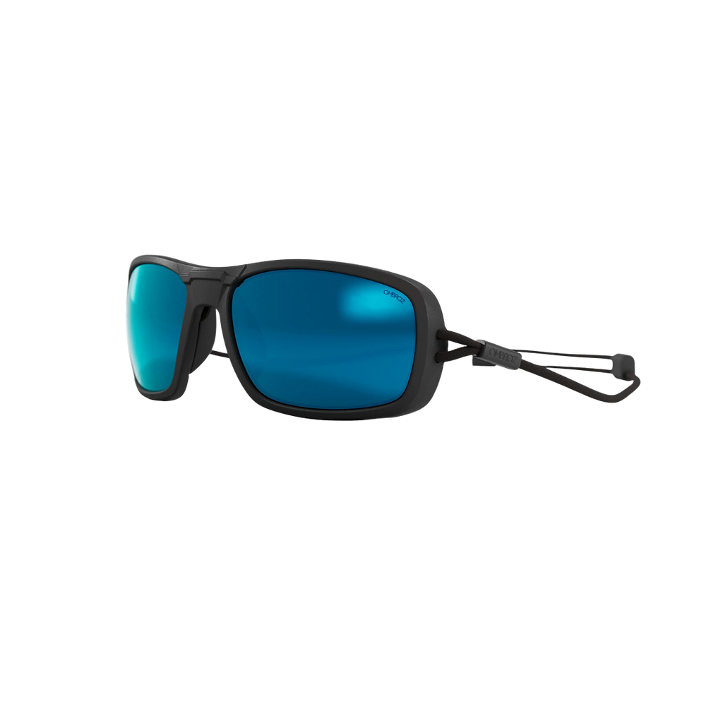 Azzurro Regular - Charcoal and Polarized Grey with Blue Mirror