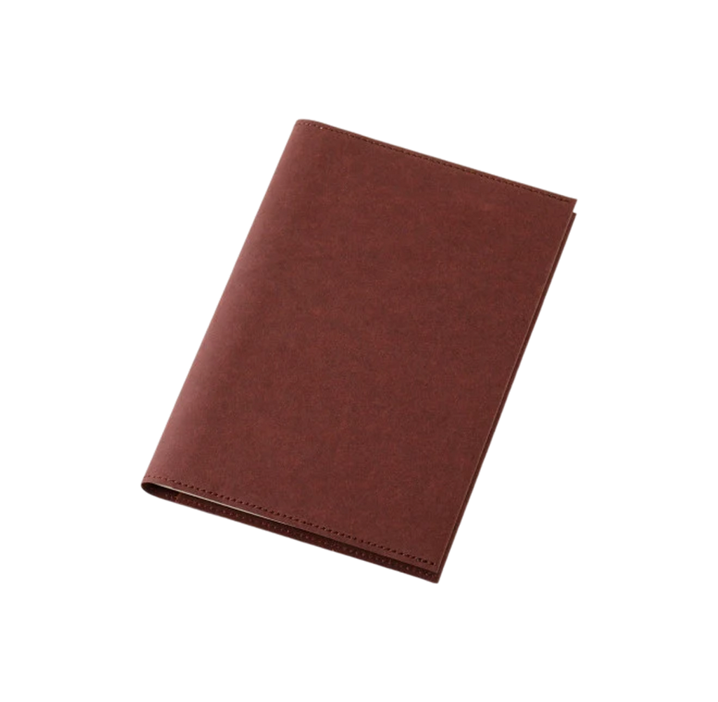Midori Notebook Hard Cover A5 Paper - Brown