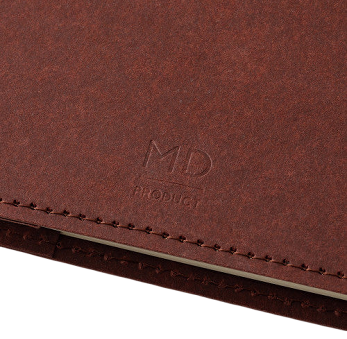 Midori Notebook Hard Cover A5 Paper - Brown