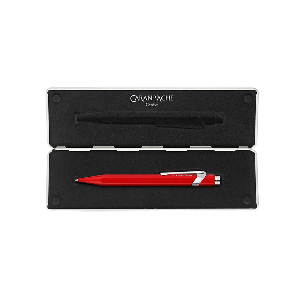 Caran d'Ache - 849 Roller - Rollerball Pen - Classic Line - Slimpack - Red
