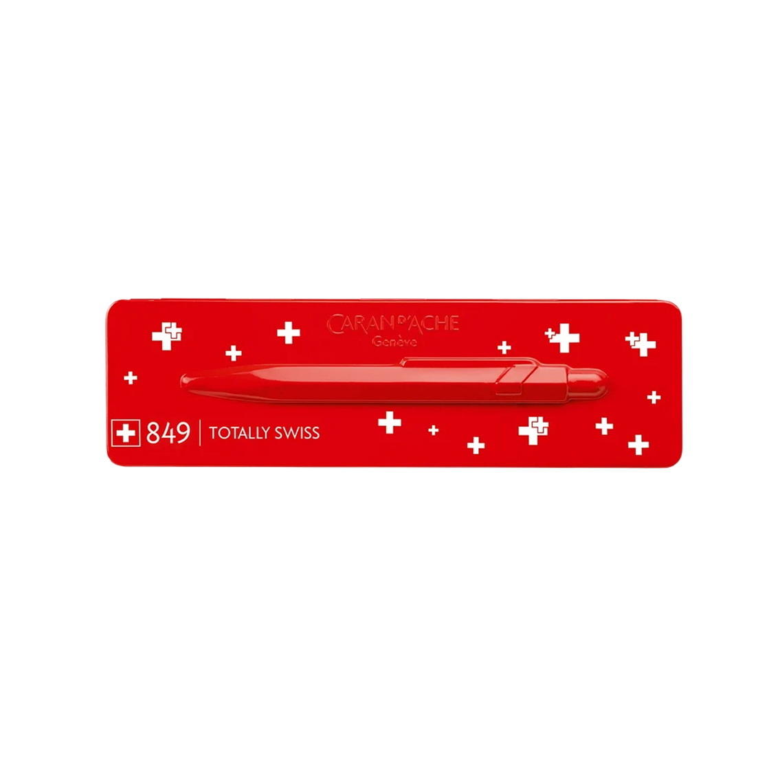 Caran d'Ache - 849 Bille - Ballpoint Pen - Premium Line - Slimpack - Swiss Cross
