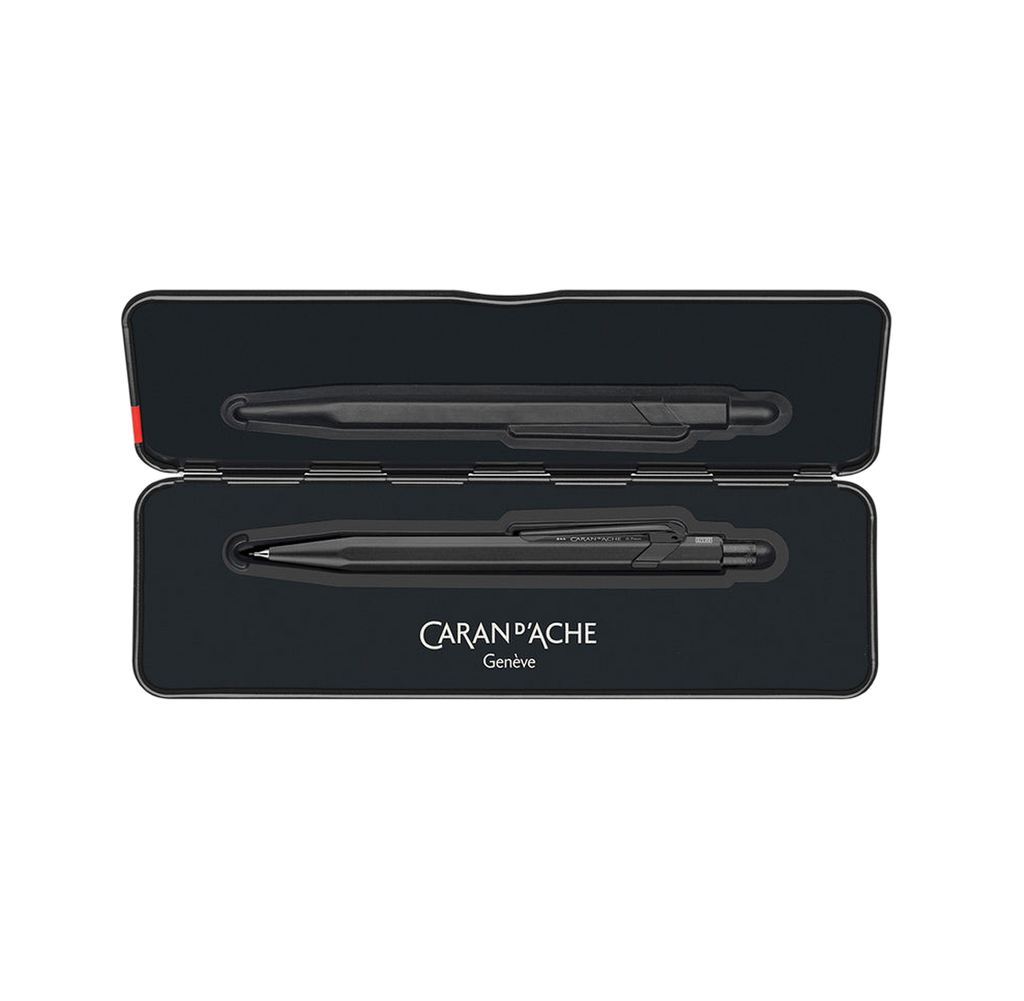 Caran d'Ache - 849 Bille - Ballpoint Pen - Premium Line - Slimpack - Black Code