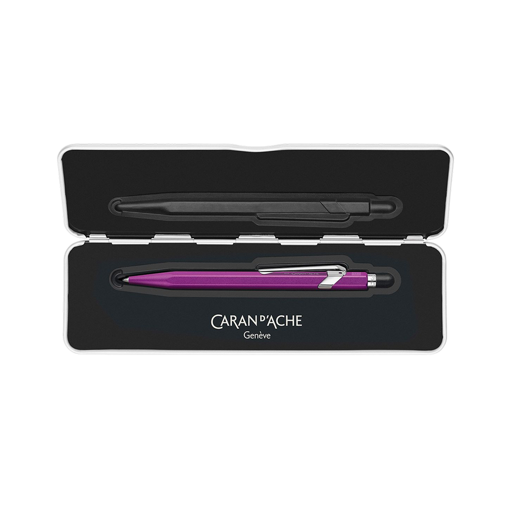 Caran d'Ache - 849 Bille - Ballpoint Pen - Premium Line - Slimpack - Violet