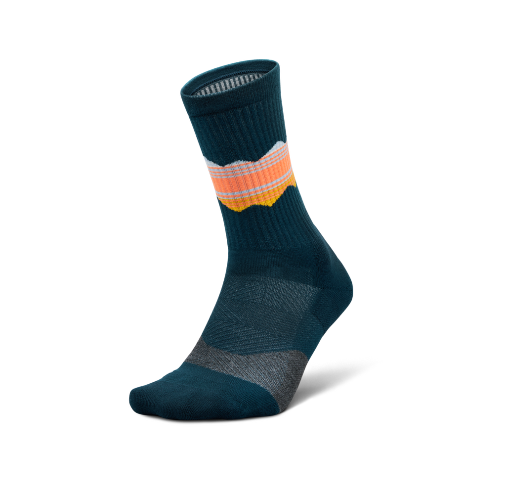 Trail Max Cushion Mini-Crew - Blue Ridge Navy