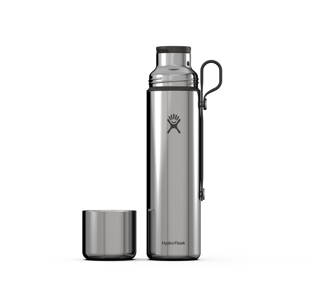 36oz (1.06L) Hot Flask & Cup - Stainless