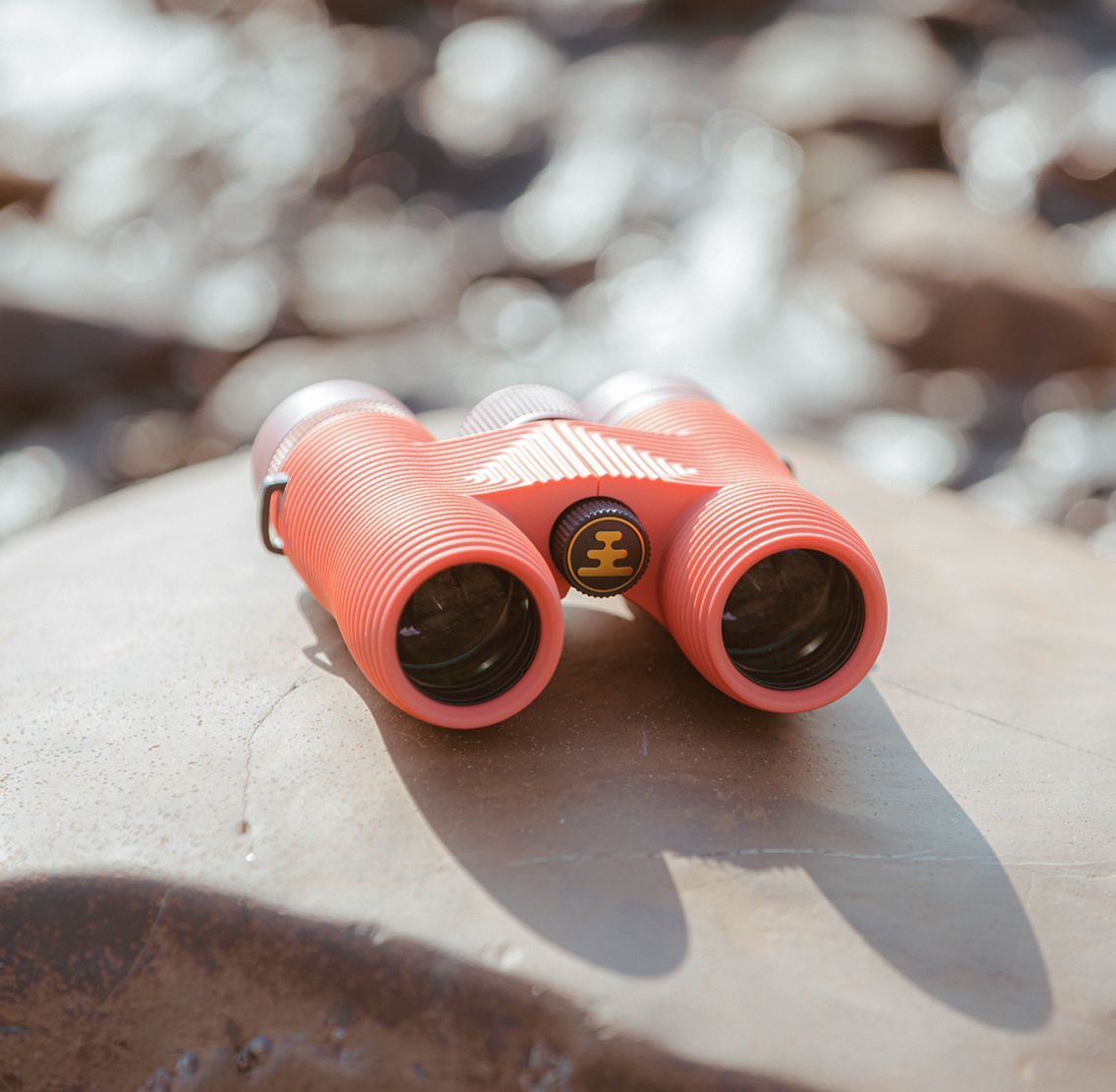 Field Issue 10x32 Binoculars - Coral Red