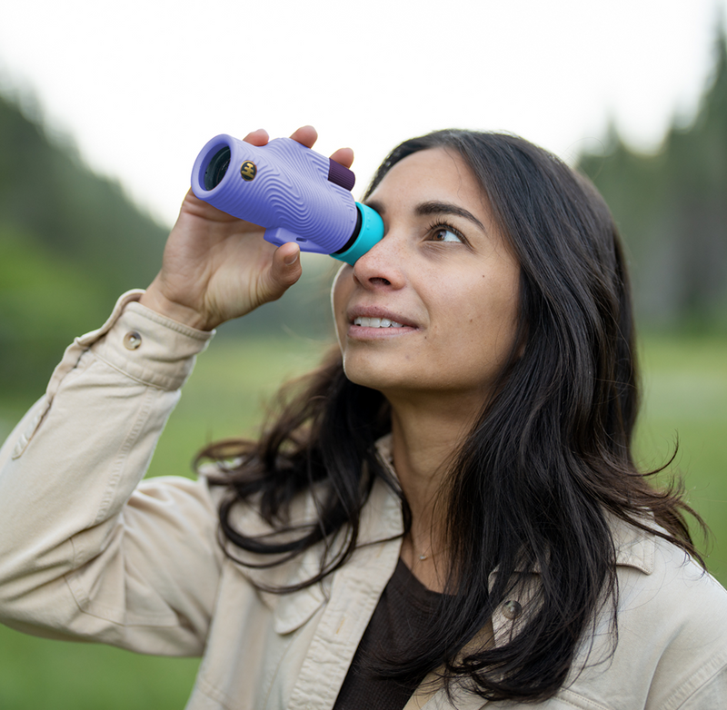 Field Tube 10x32 Monocular - Lupine Blue