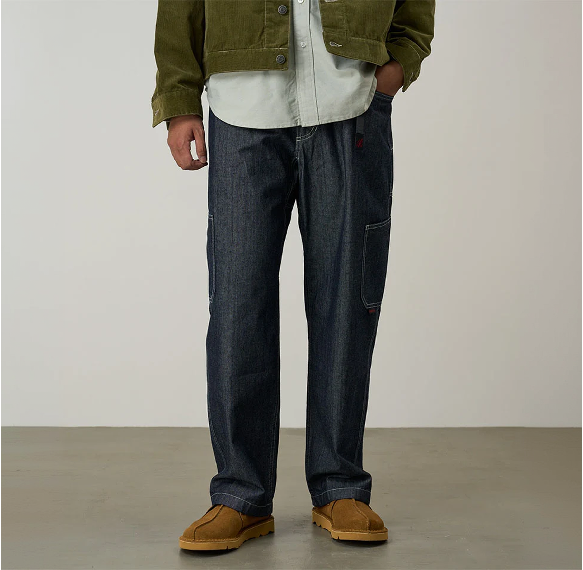 Japanese Chambray Rock Slide Pant - Navy