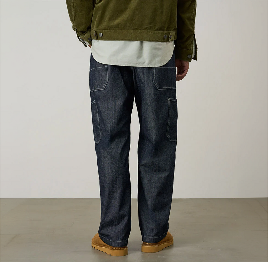 Japanese Chambray Rock Slide Pant - Navy