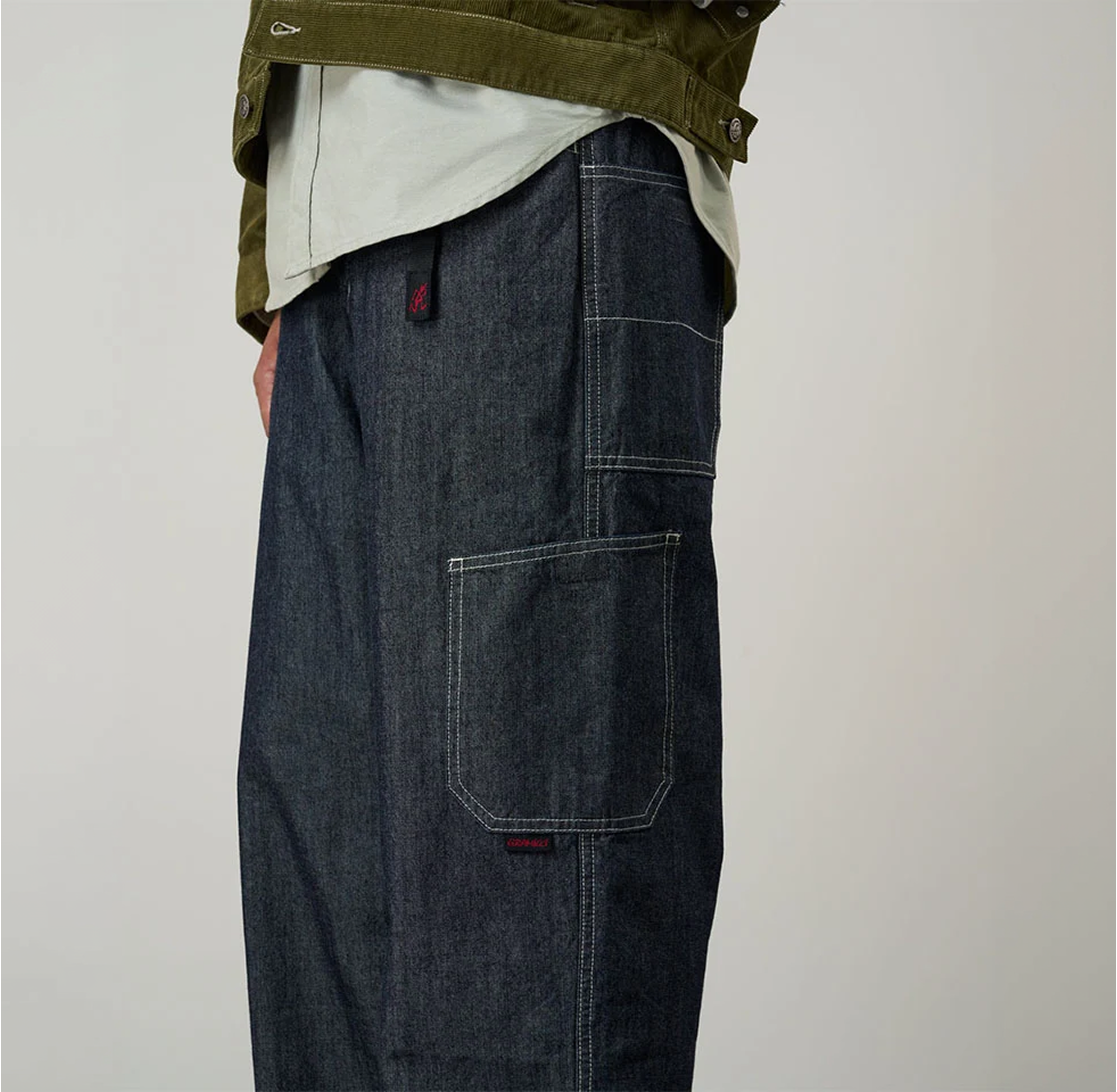 Japanese Chambray Rock Slide Pant - Navy