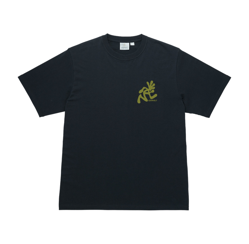 Running Man Tee - Vintage Black