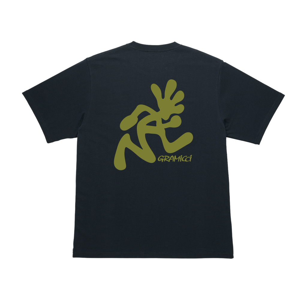 Running Man Tee - Vintage Black