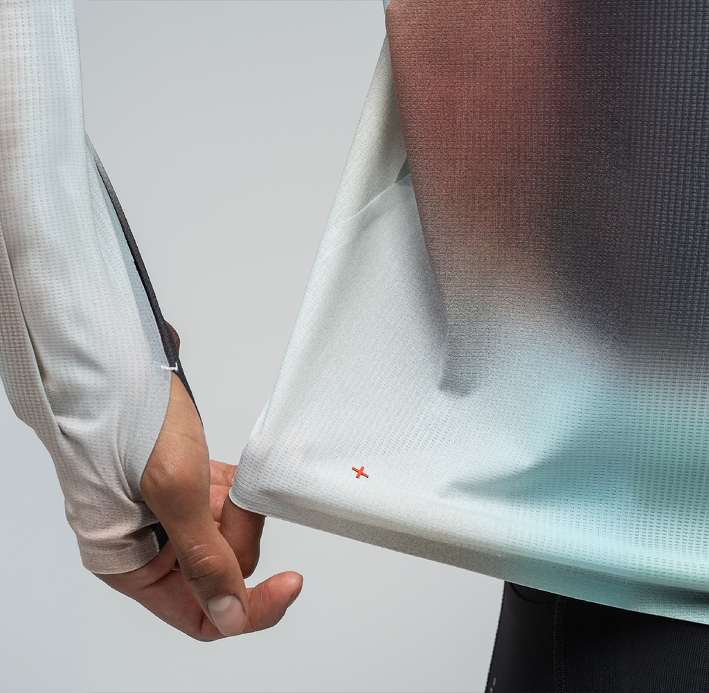 Women's Long Sleeve Race Tee - Fog