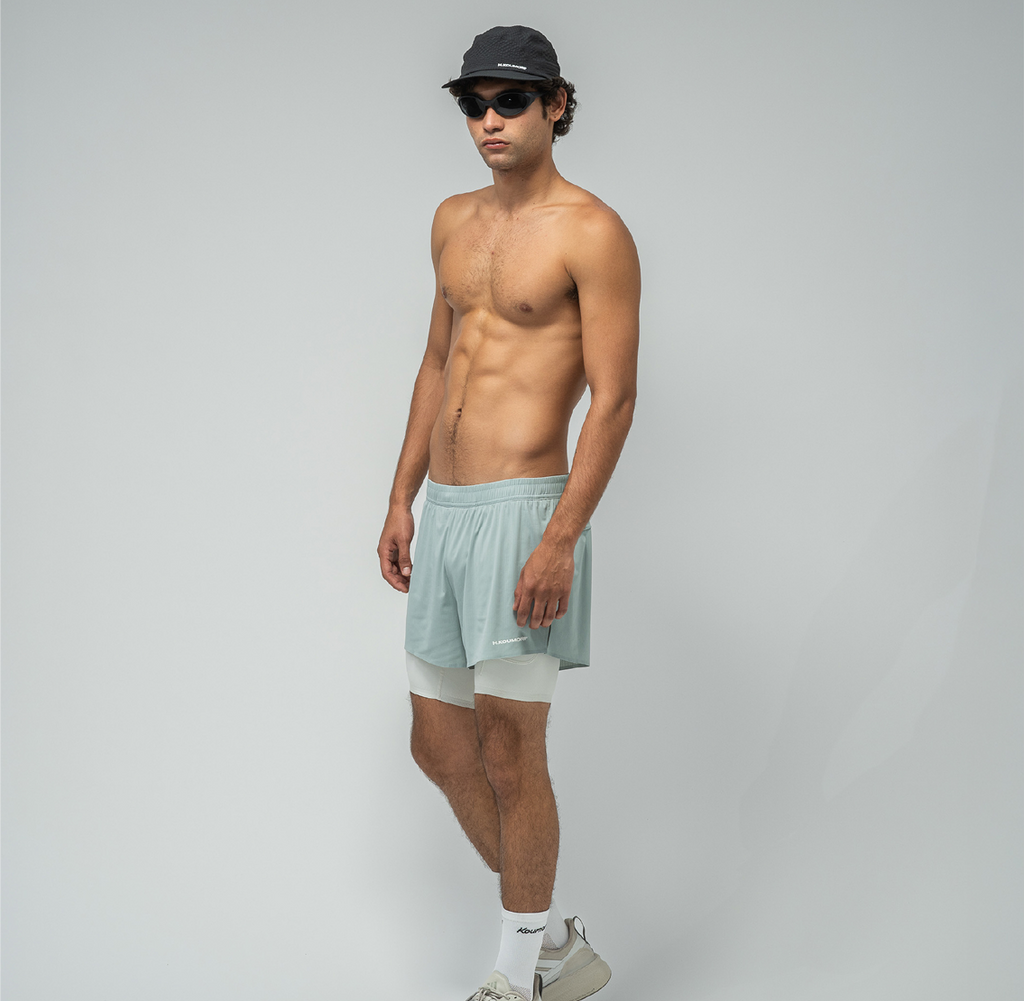 Men's Training Shorts - Abyss/ Dawn Blue