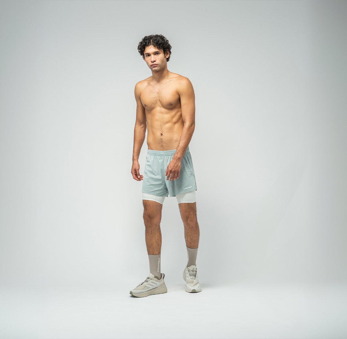 Men's Training Shorts - Abyss/ Dawn Blue