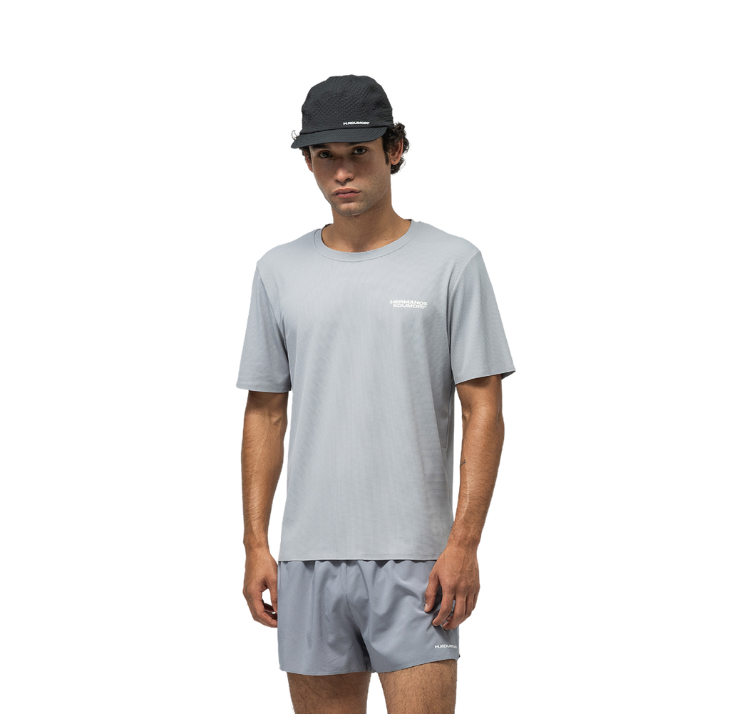 Men's Short Sleeve Training T-Shirt - Dapple Gray