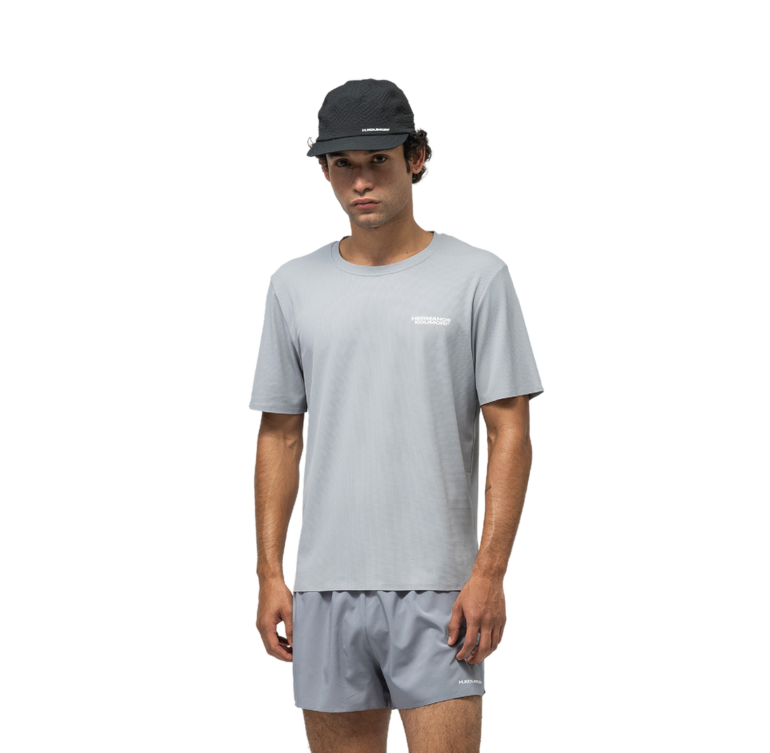 Men's Short Sleeve Training T-Shirt - Dapple Gray