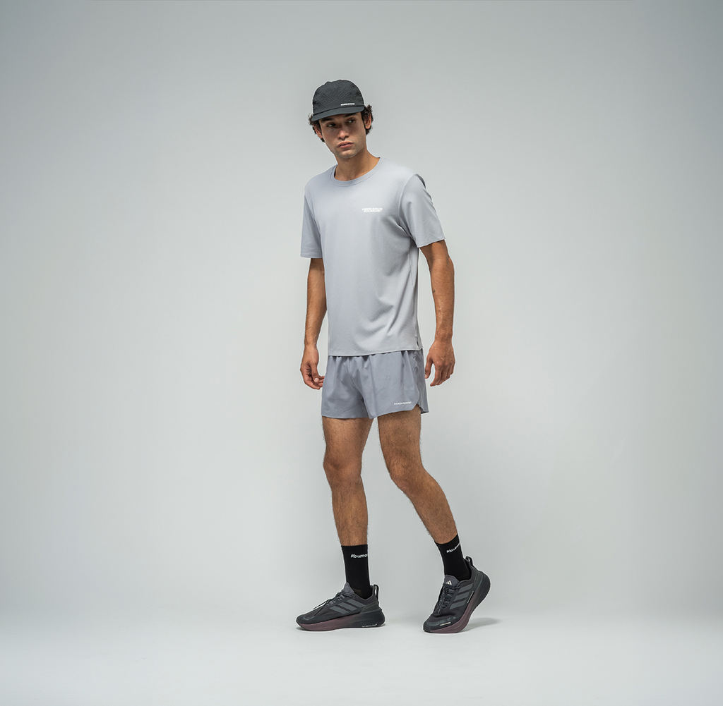 Men's Short Sleeve Training T-Shirt - Dapple Gray