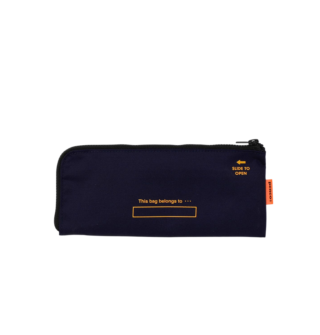 Penco - Flat Pen Case - Navy