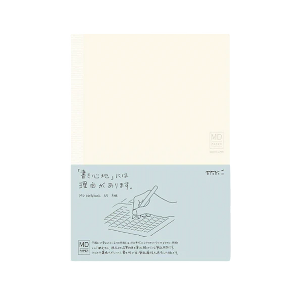 MD Notebook A5 Grid - White