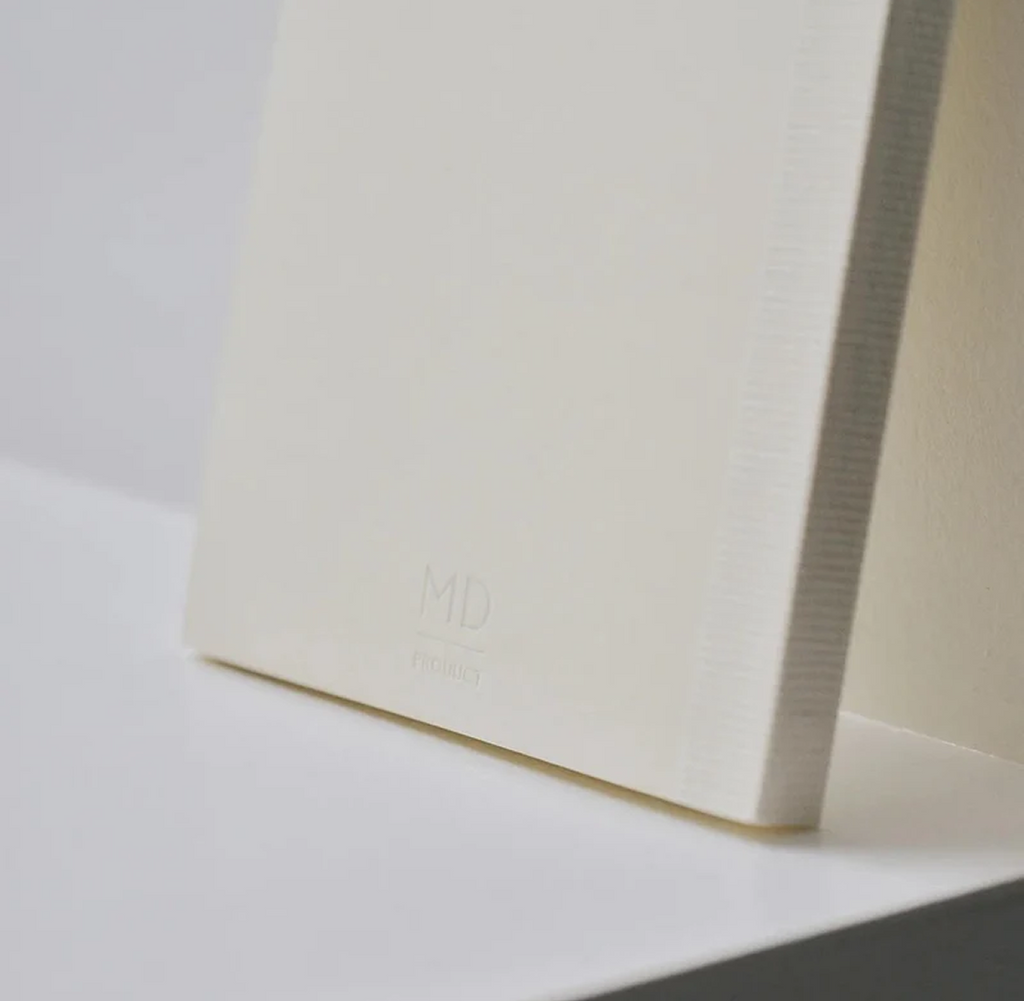 MD Notebook A5 Grid - White