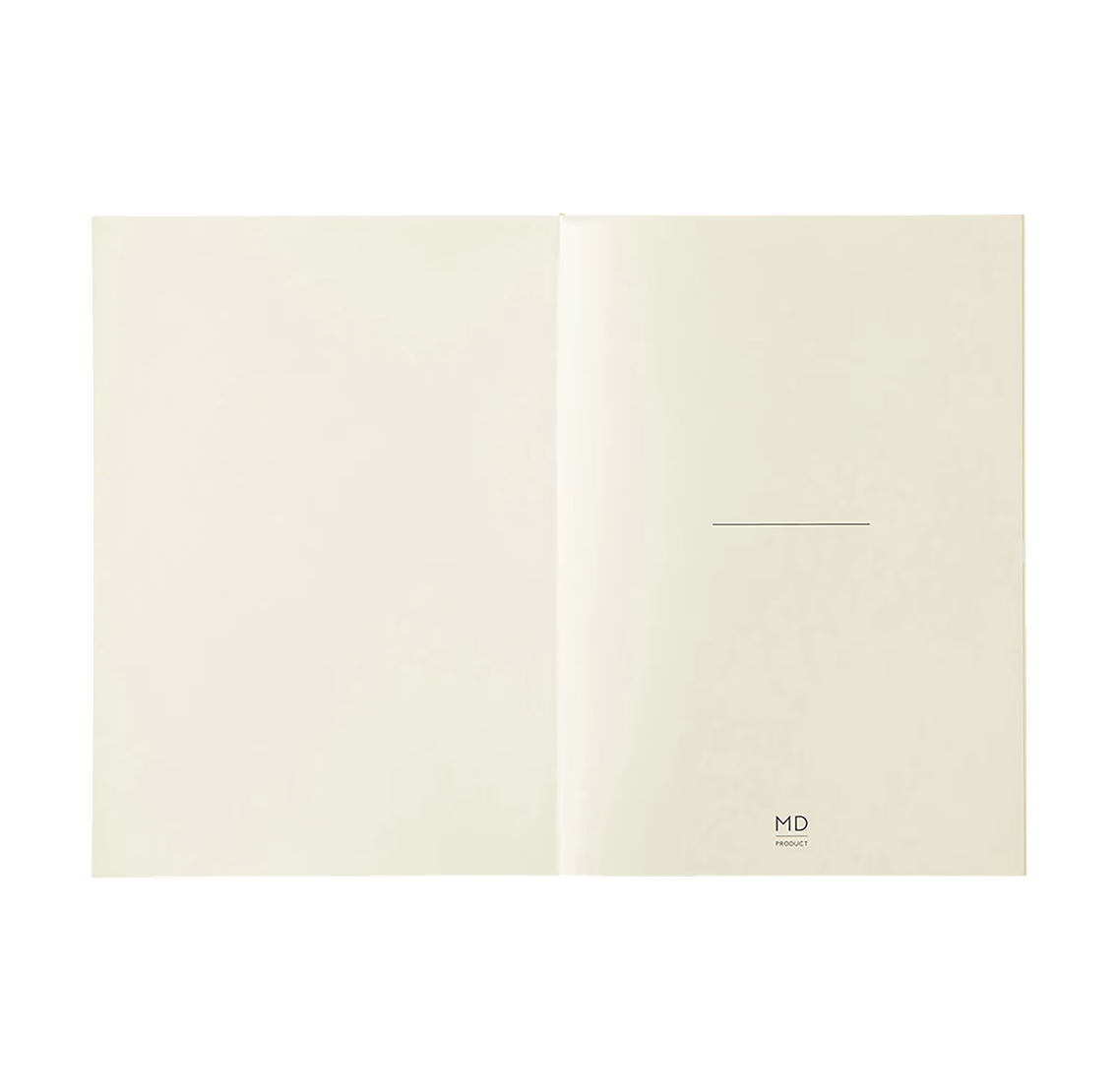 MD Notebook A5 Lined - White