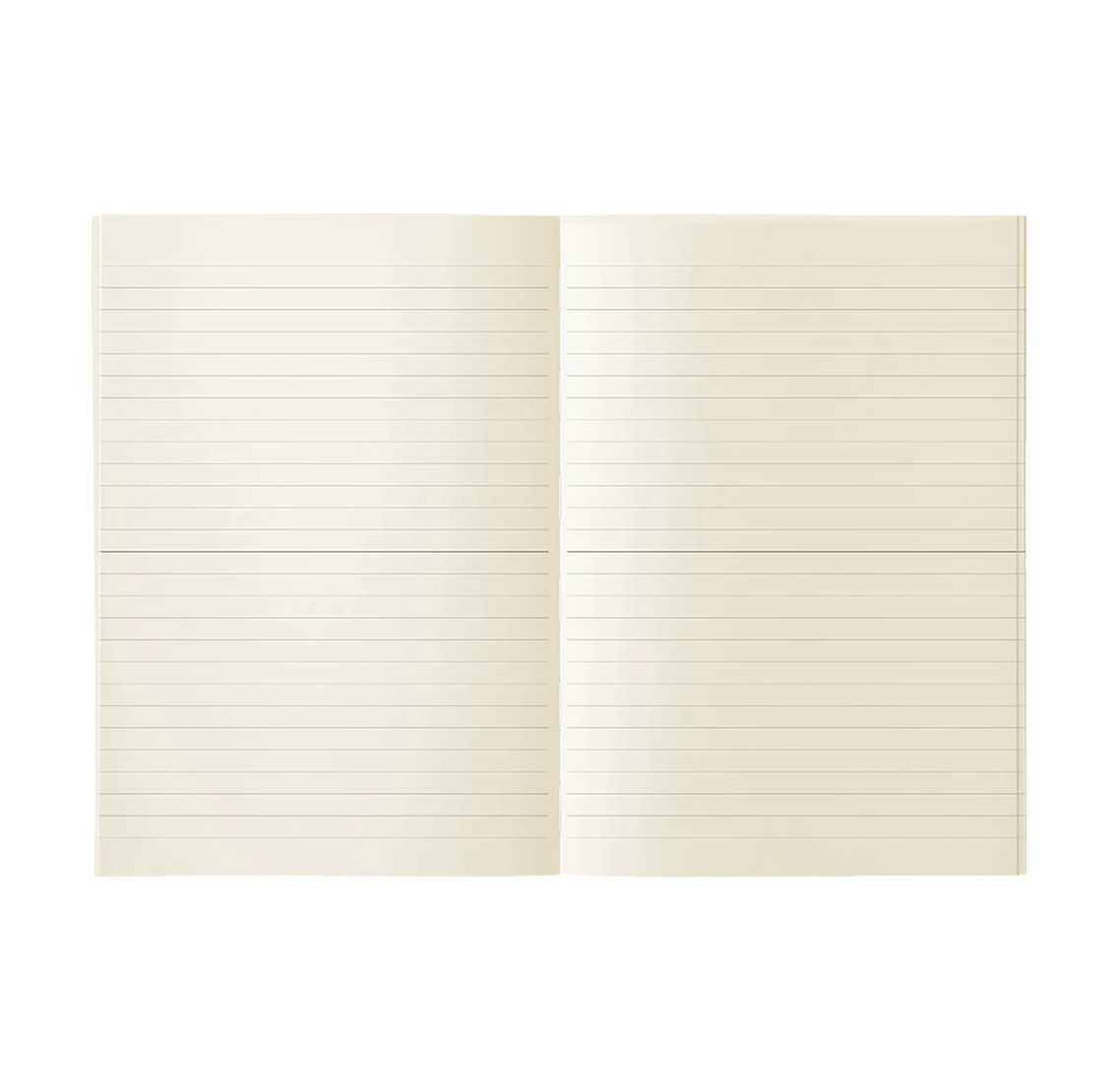 MD Notebook A5 Lined - White