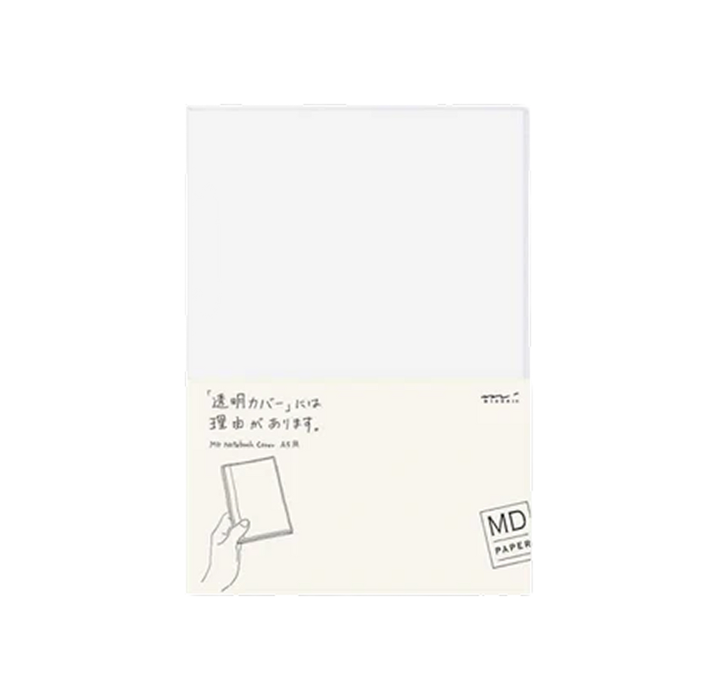 MD Notebook Cover A5 Clear - Transparent