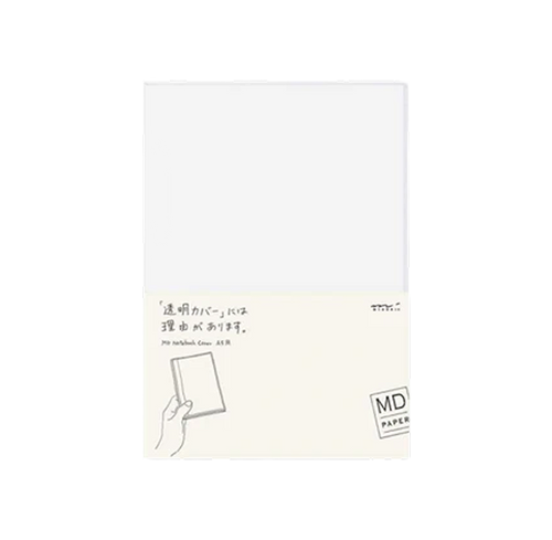 MD Notebook Cover A5 Clear - Transparent