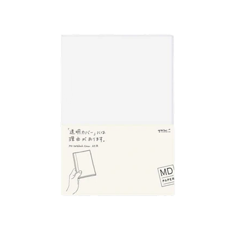 MD Notebook Cover A5 Clear - Transparent