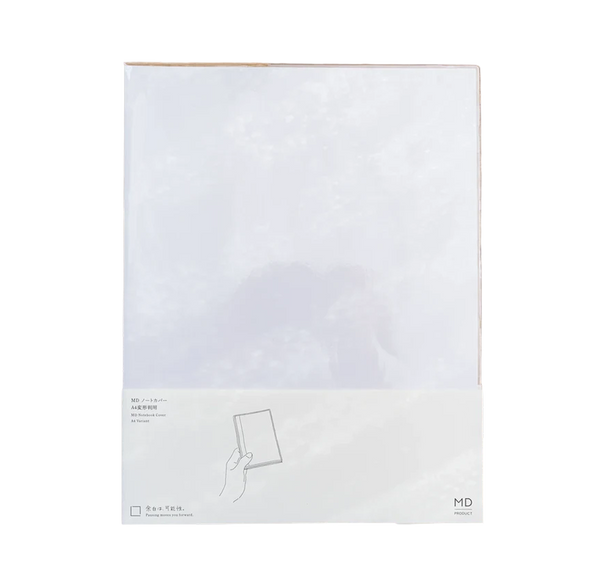 MD Notebook Cover A5 Clear - Transparent