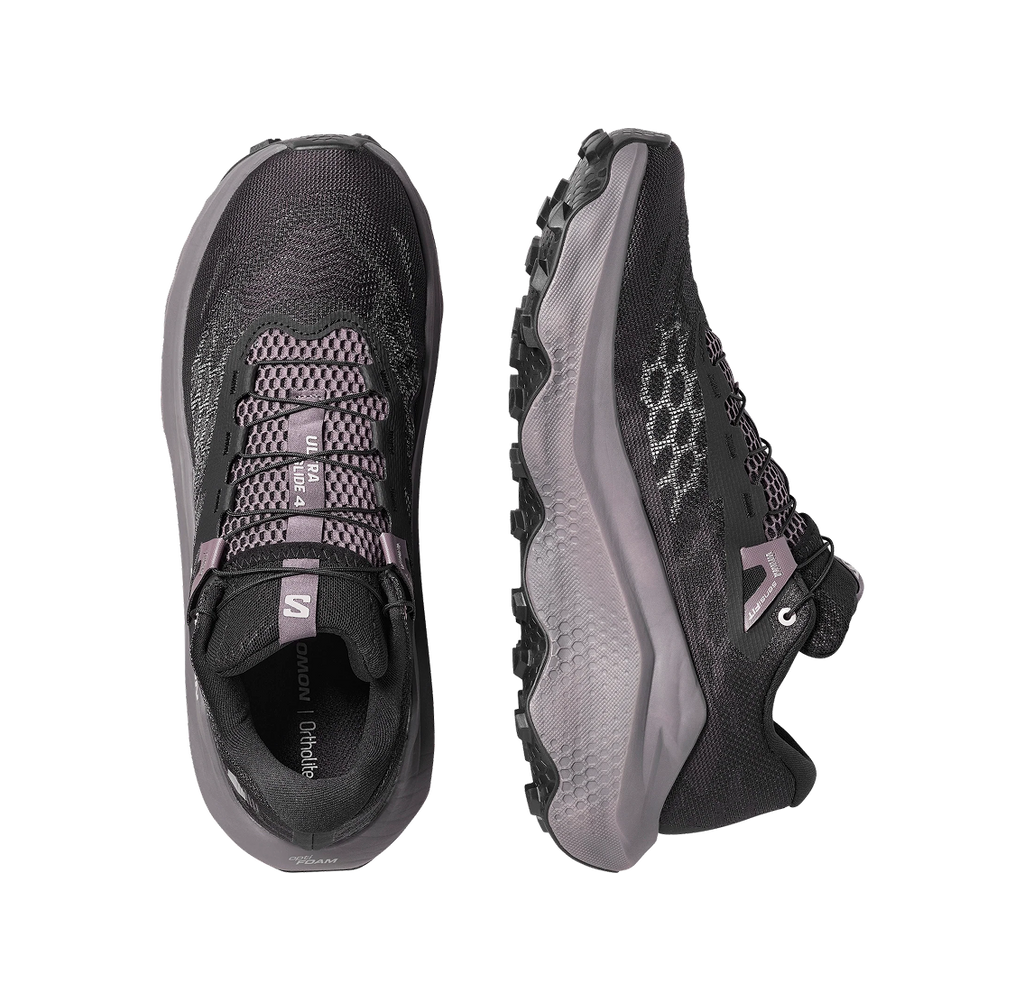 Men's Ultra Glide 4 - Black and Dark Gull Gray and Silver Cloud