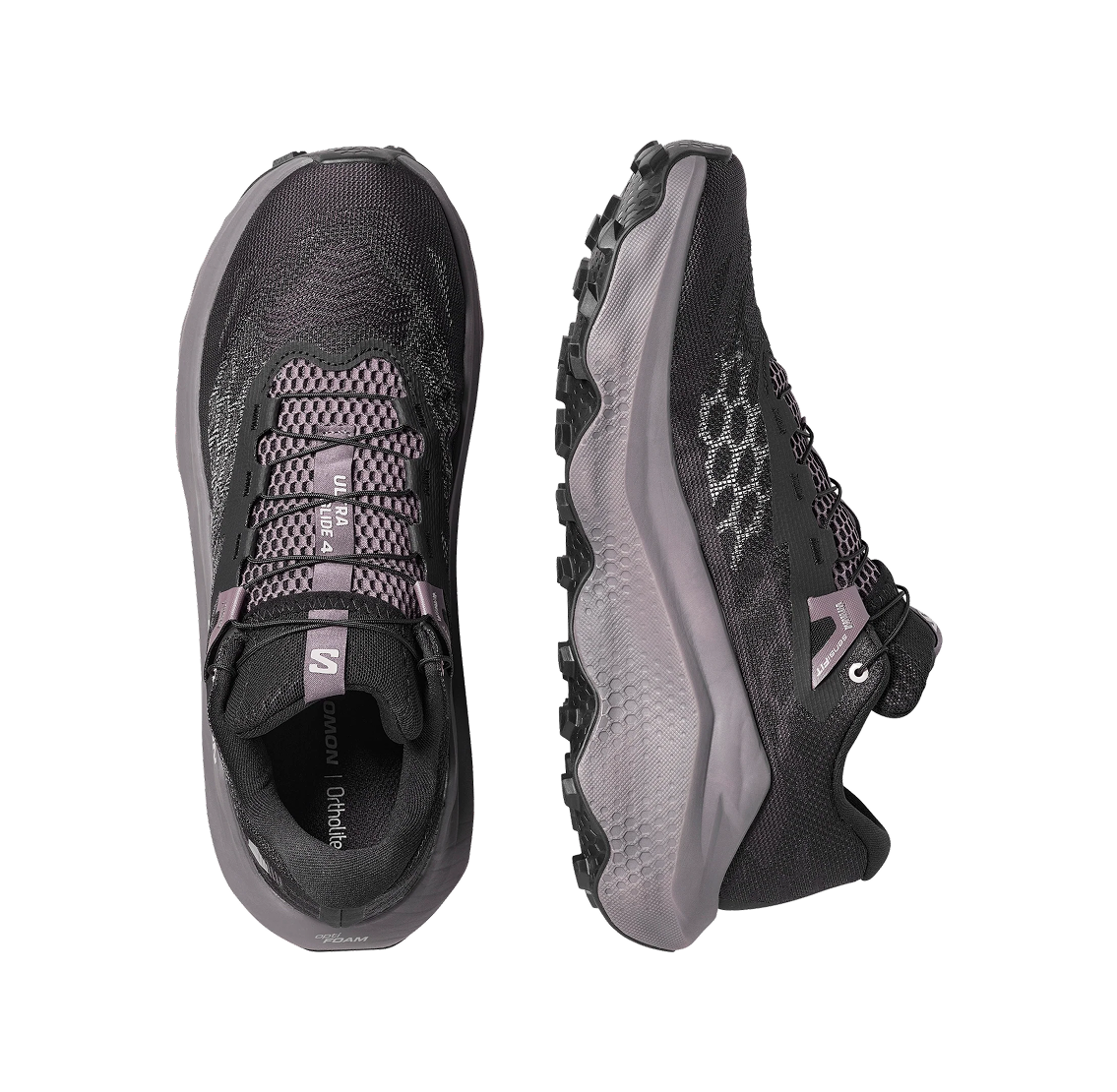 Men's Ultra Glide 4 - Black and Dark Gull Gray and Silver Cloud