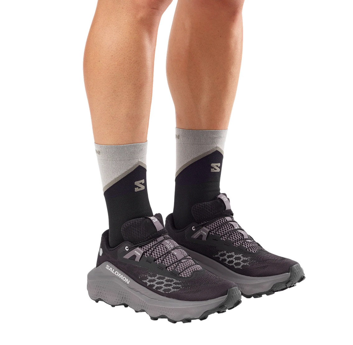 Men's Ultra Glide 4 - Black and Dark Gull Gray and Silver Cloud