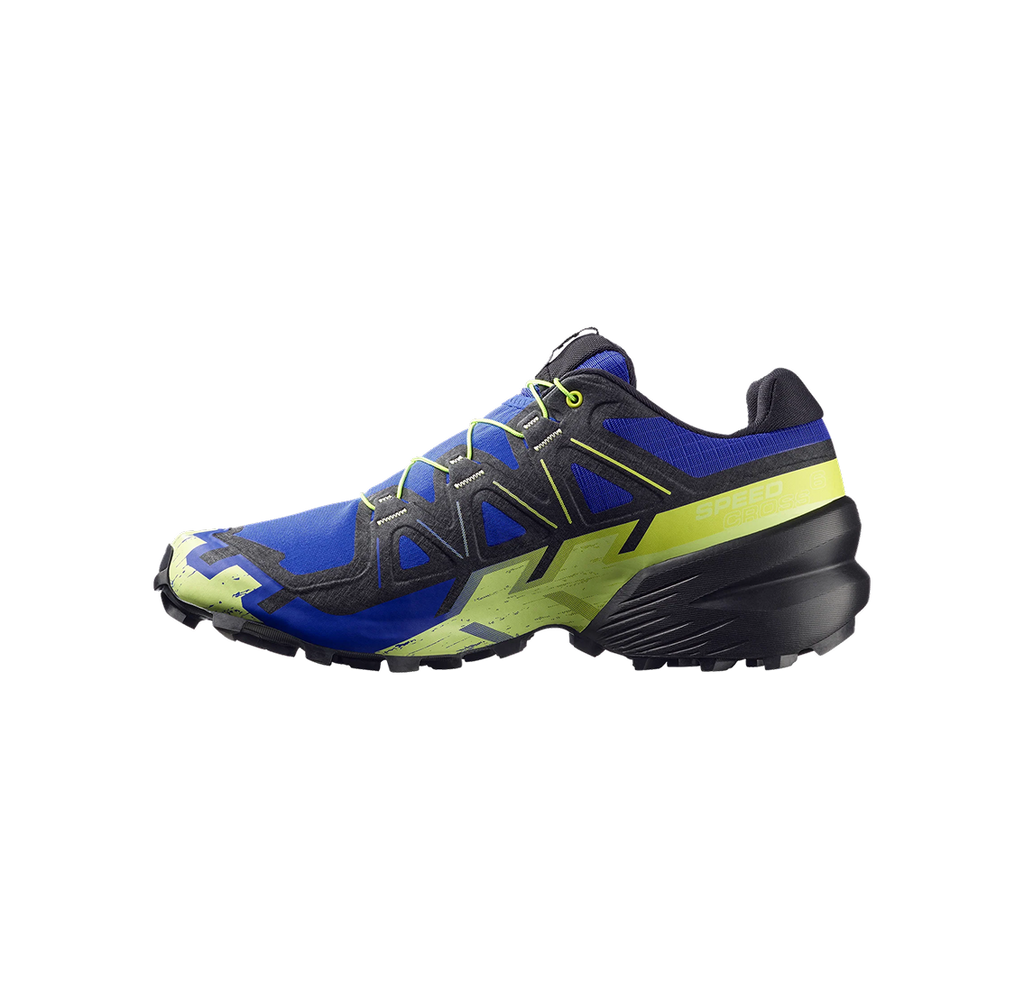 Men's Speedcross 6 - Bluing and Black and Acid Lime