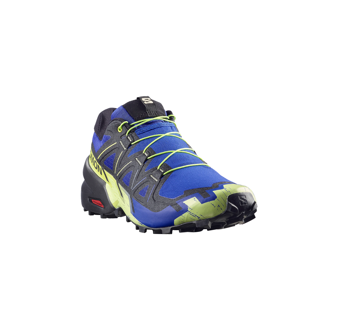 Men's Speedcross 6 - Bluing and Black and Acid Lime