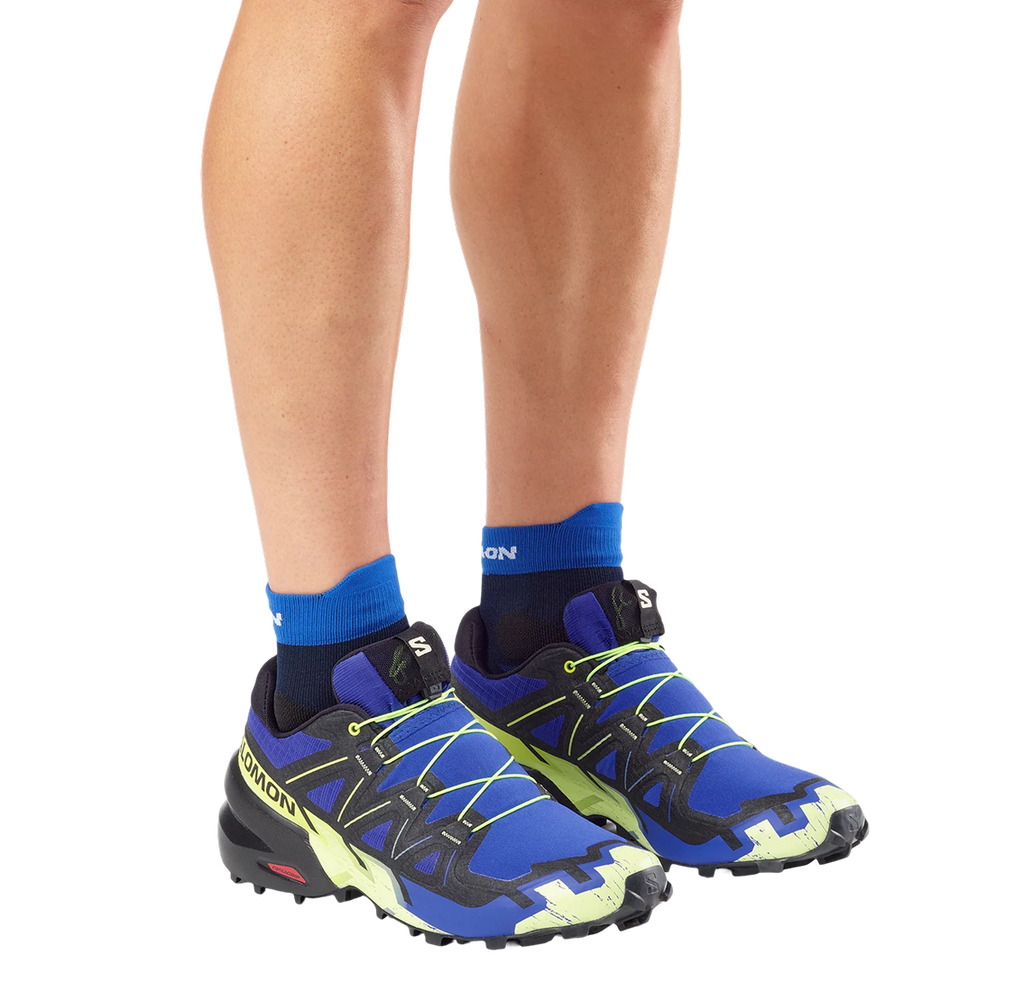 Men's Speedcross 6 - Bluing and Black and Acid Lime