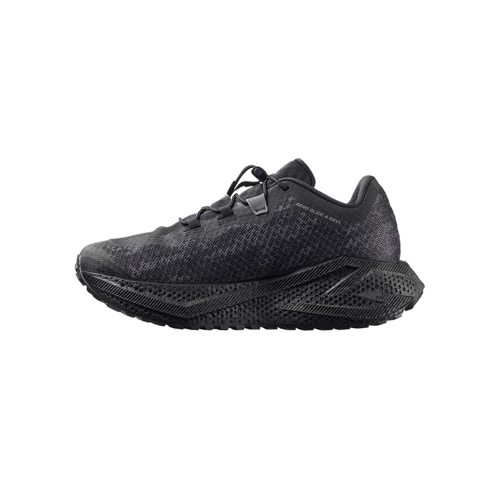 Women's Aero Glide 4 Grvl - Black and Asphalt and Black