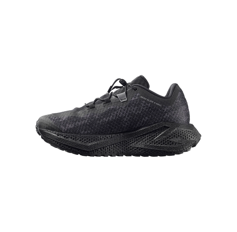 Women's Aero Glide 4 Grvl - Black and Asphalt and Black