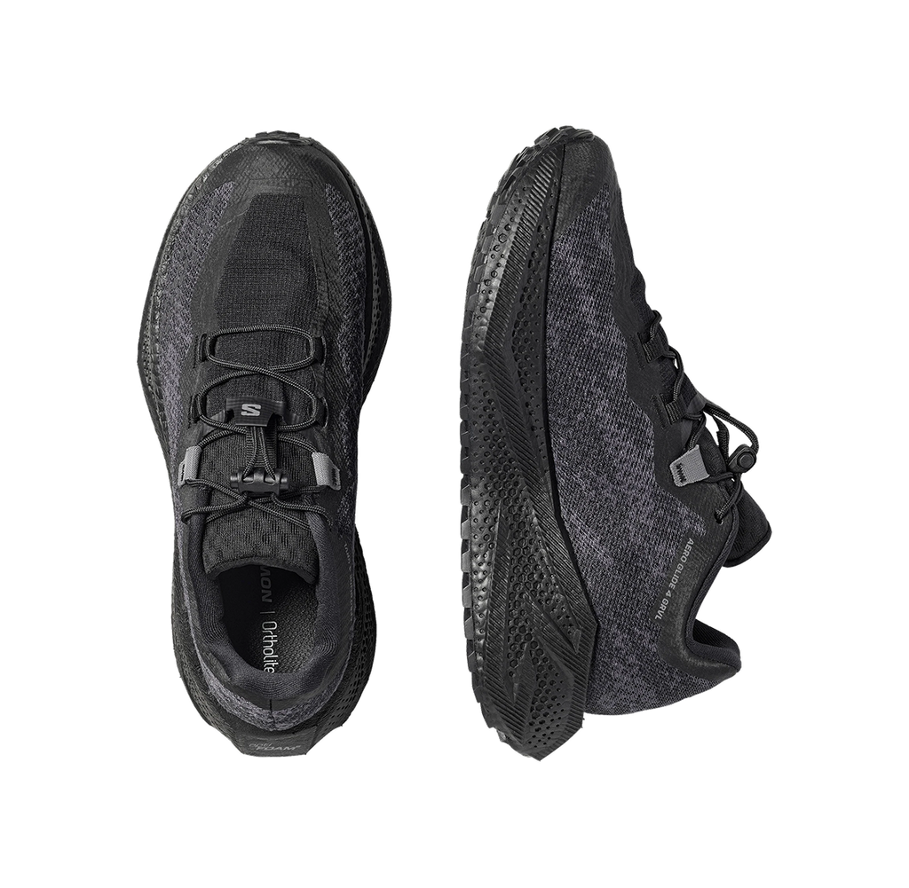 Women's Aero Glide 4 Grvl - Black and Asphalt and Black