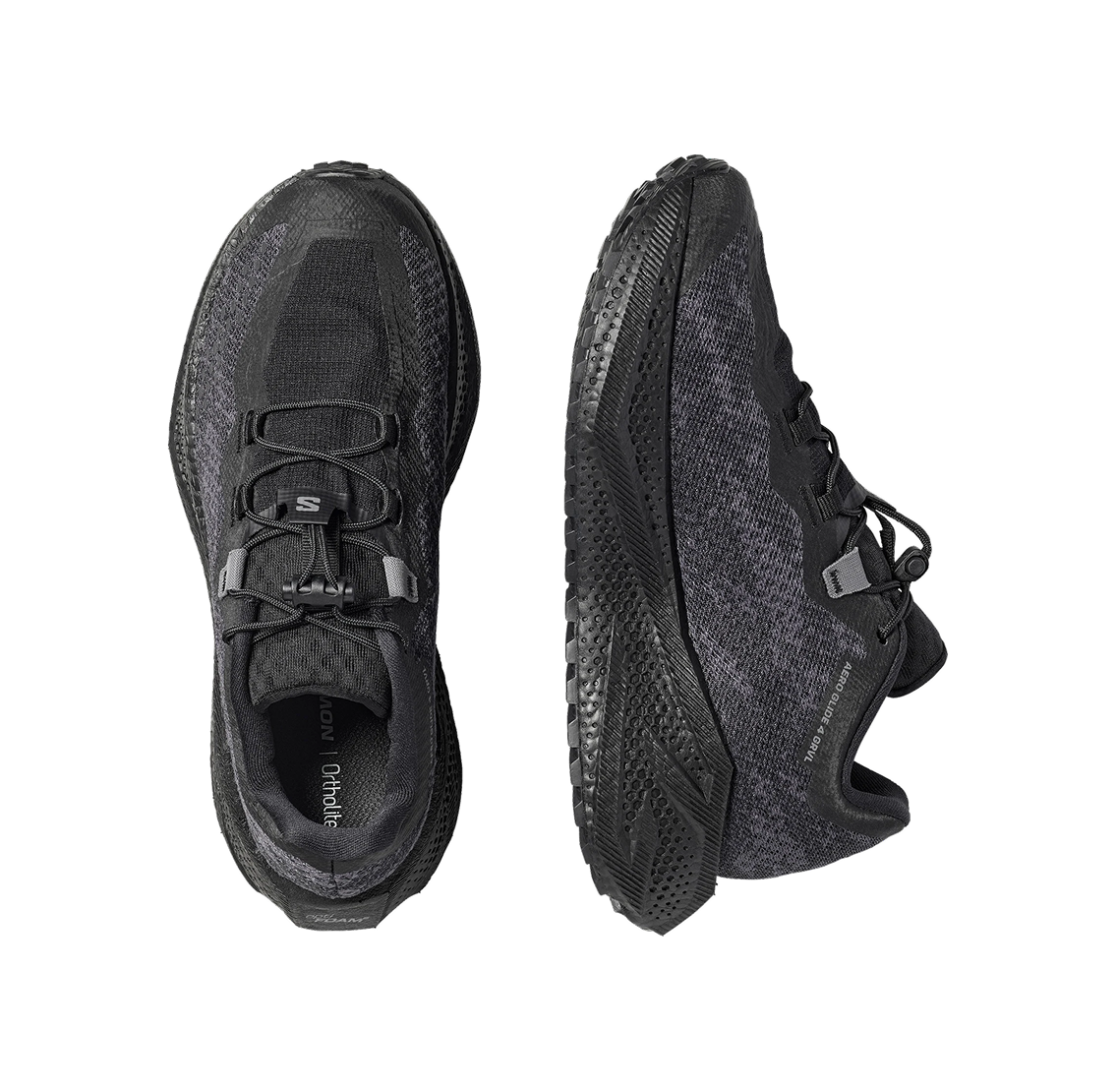 Women's Aero Glide 4 Grvl - Black and Asphalt and Black
