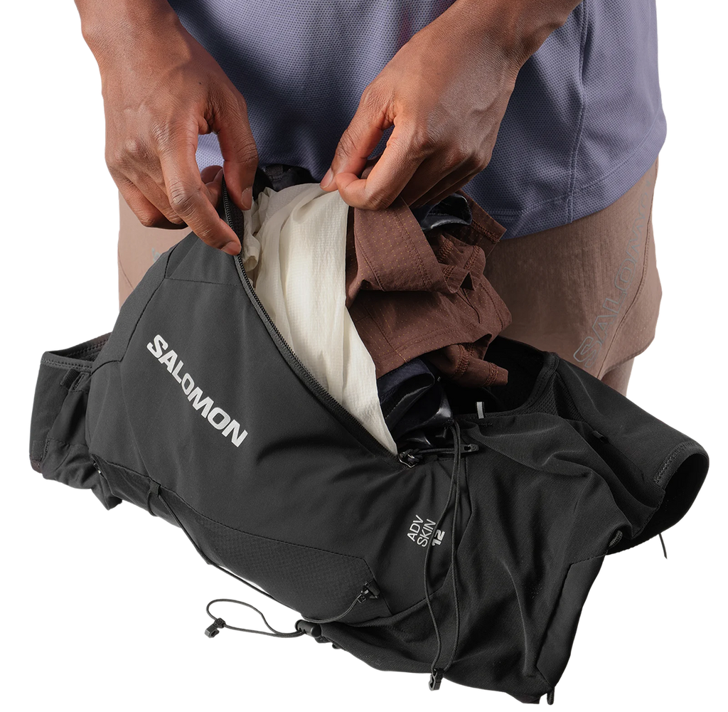 ADV Skin 12 Running Vest - Black