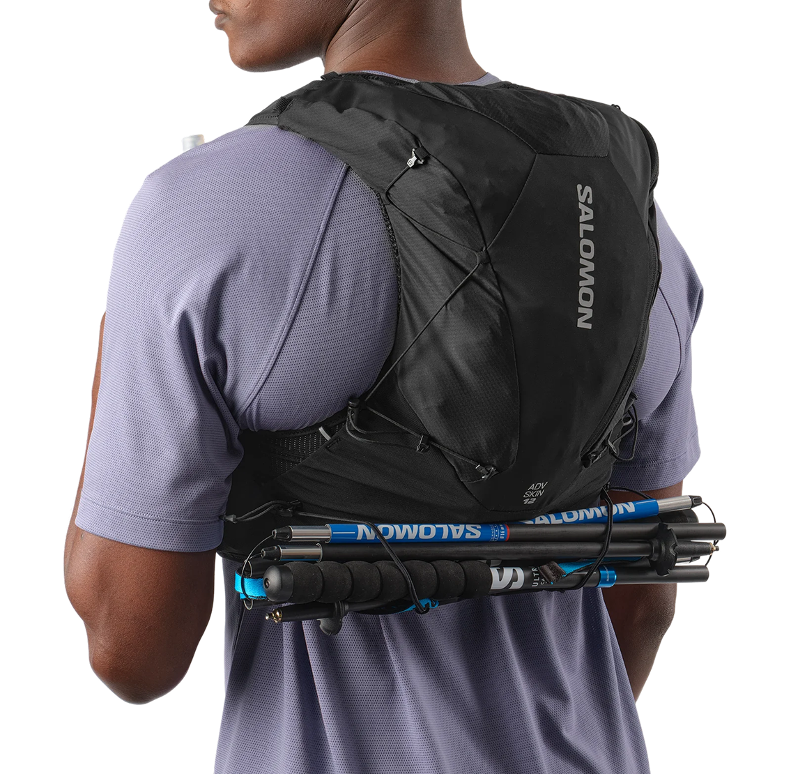 ADV Skin 12 Running Vest - Black