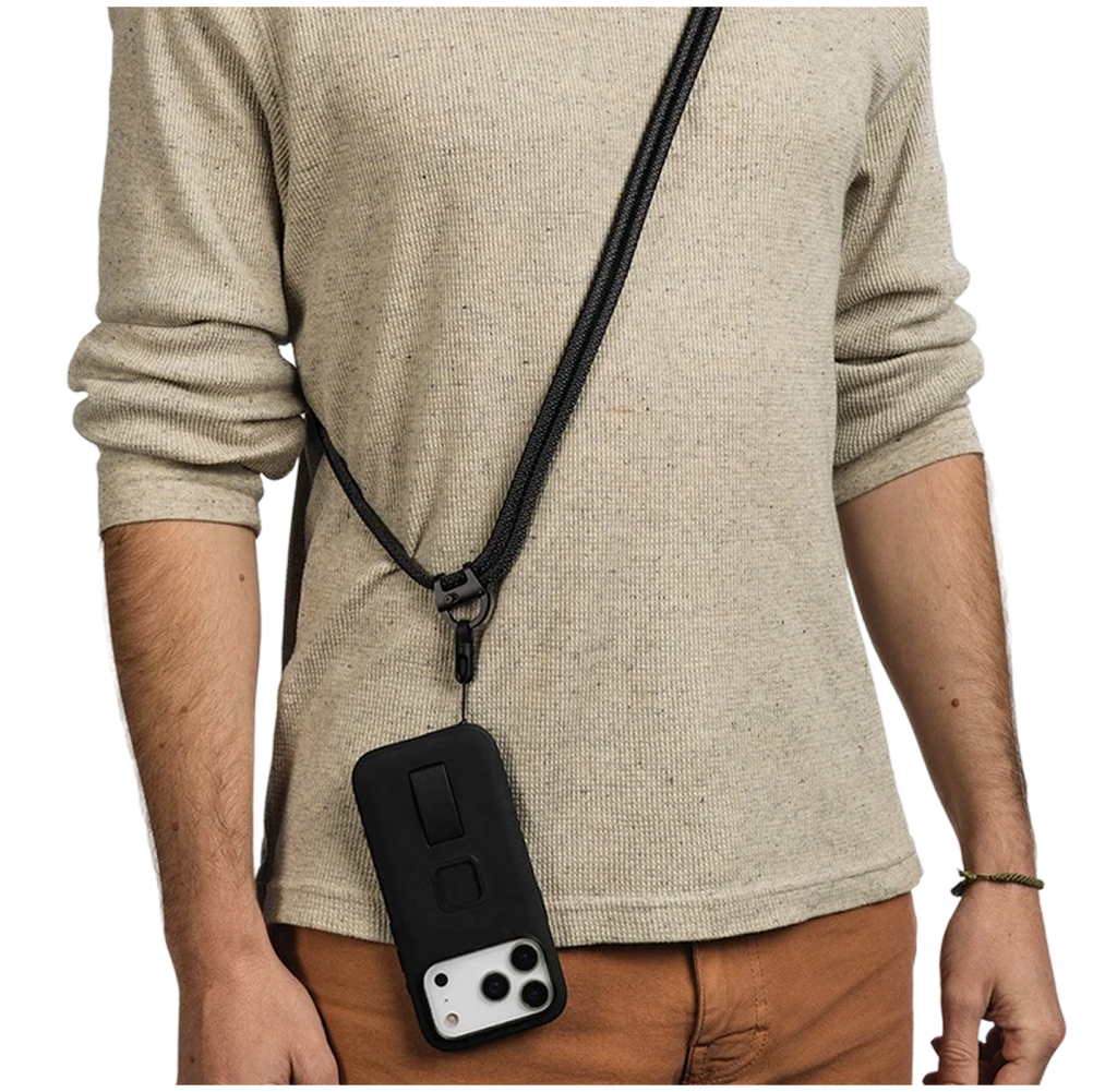 Mobile Crossbody Multi-Strap - Black