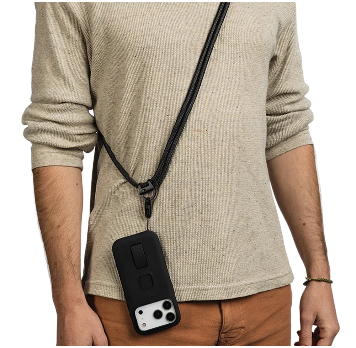 Mobile Crossbody Multi-Strap - Black