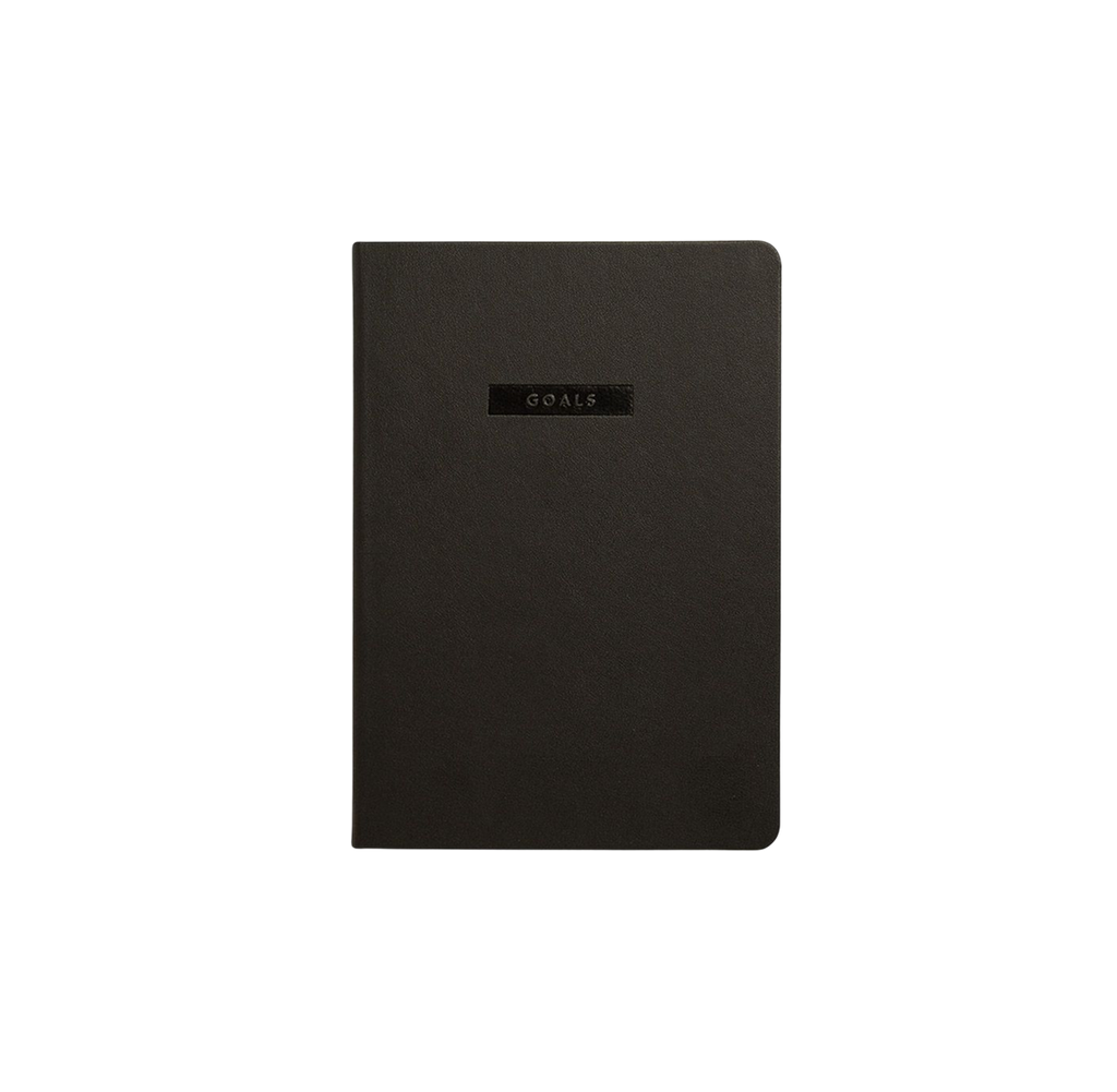MiGoals - Goals Journal - Soft Cover - Black